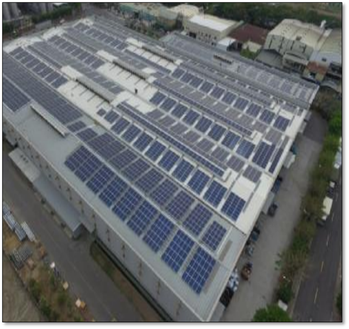 大寮運錩鋼鐵廠房1290.6KWP